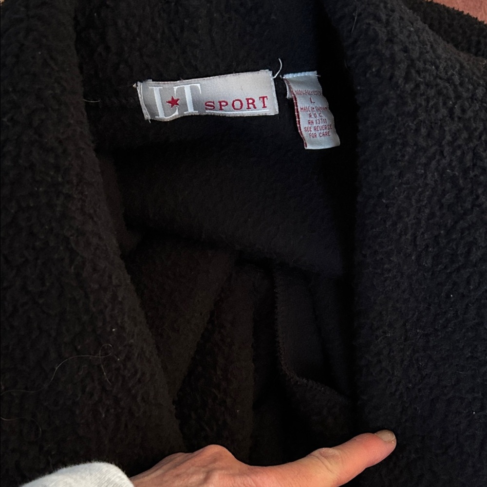 Women's Black Teddy Jacket VINTAGE